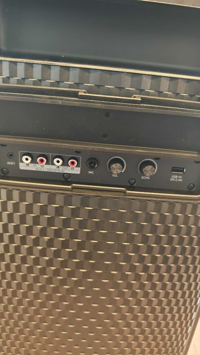 Boxa portabila Karaoke SAMSUNG sound tower mx st50b, party lights, water resistant