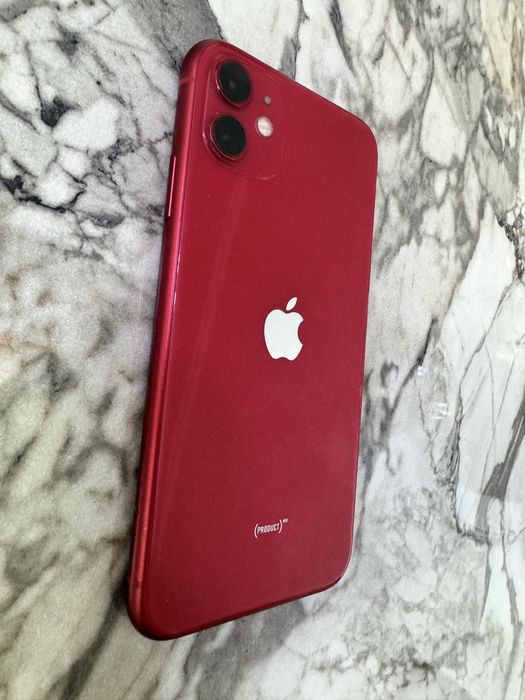 Айфон 11 красный цвет
