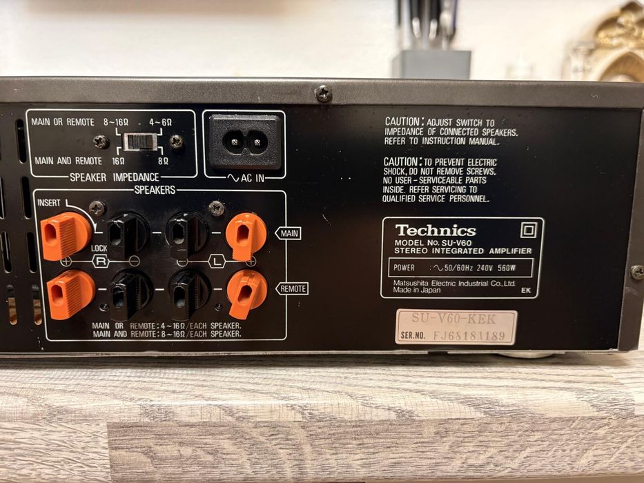 Amplificator Technics SU-V60