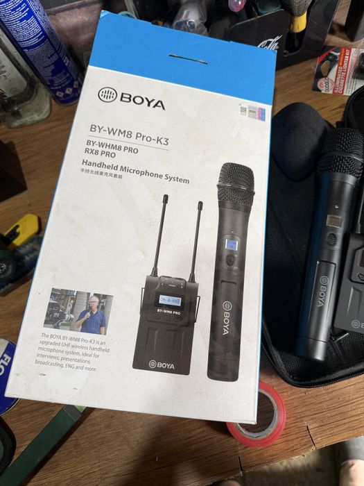 De vânzare Microfon portabil wireless BOYA BY-WM8 PRO K3