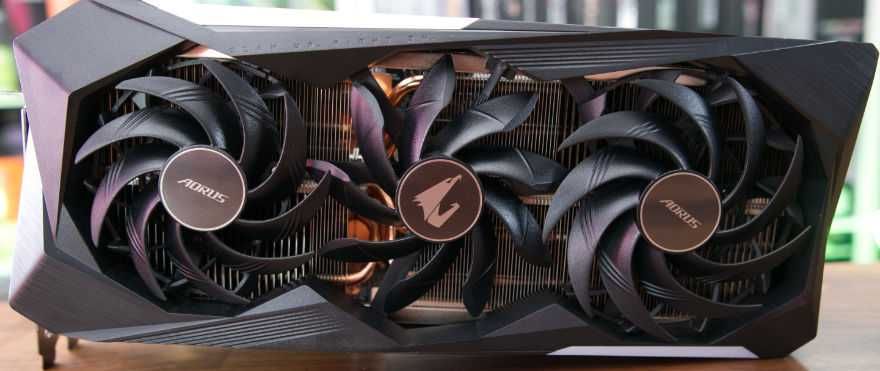 Перфектна видeo карта Gigabyte Aorus RTX 3070 Ti MASTER 8G GDDR6X памет (256-битова шина)