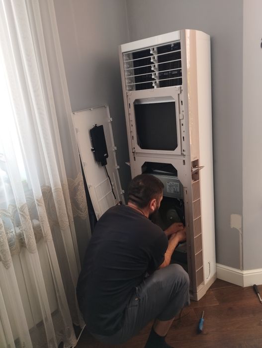 Установка кондиционера