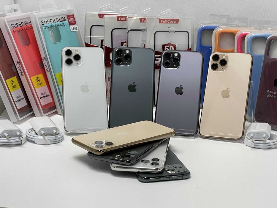 Apple iPhone 11 Pro 256GB - 6 месеца ГАРАНЦИЯ + ПОДАРЪЦИ