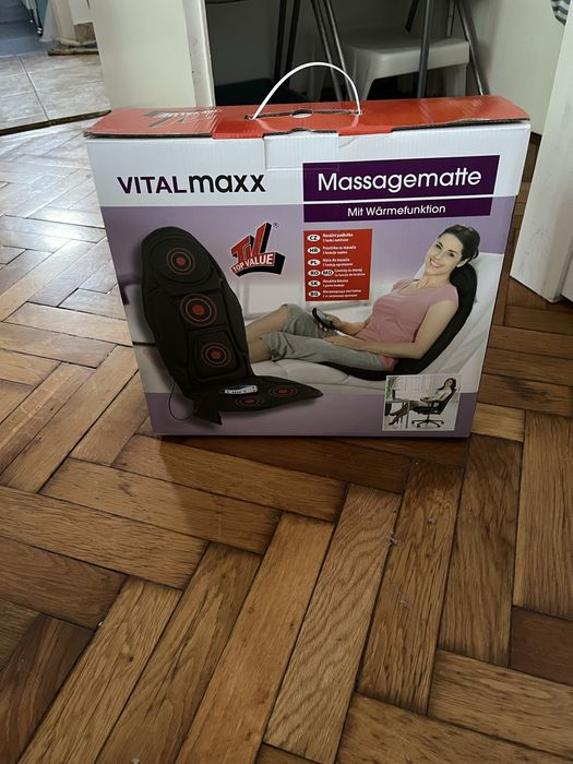 Aparat masaj Vitalmaxx 5 programe incalzire nou fara eticheta