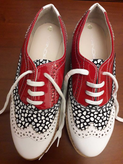 Pantofi Oxford, din piele, marimea 36, noi