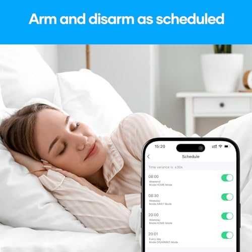 AGSHOME WiFi домашна аларма 120dB с датчици