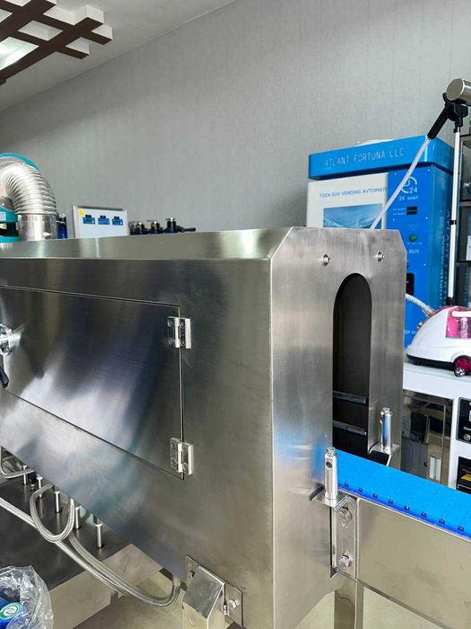 Термоусадочный туннель для этикетки ПЭТ бутылей (баклажка)