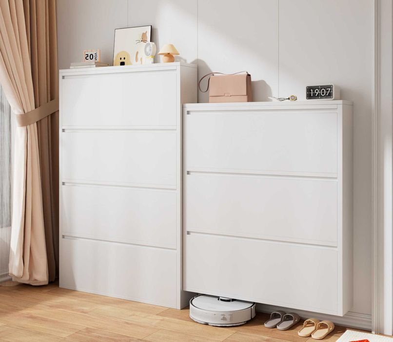 Узкий шкаф для прихожей/ шкаф для хранения обуви/ тонкий обувница