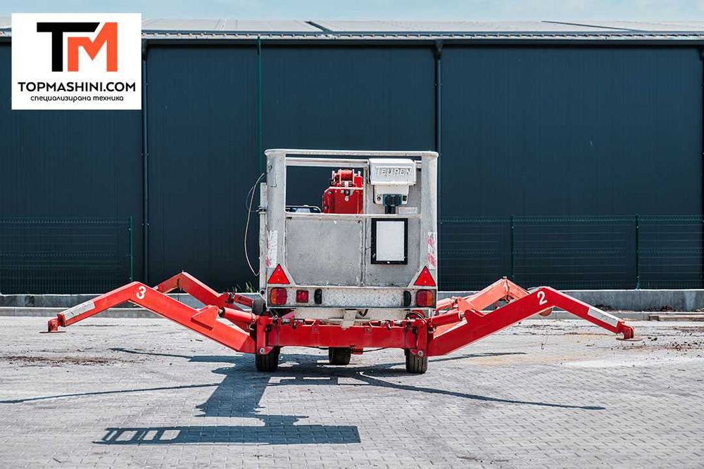 Телескопична вишка ремарке Teupen GT17H