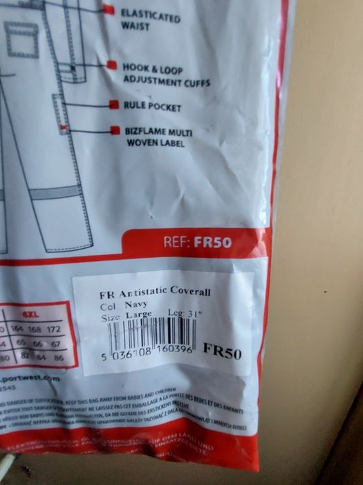 Combinezon antistatic ignifug L