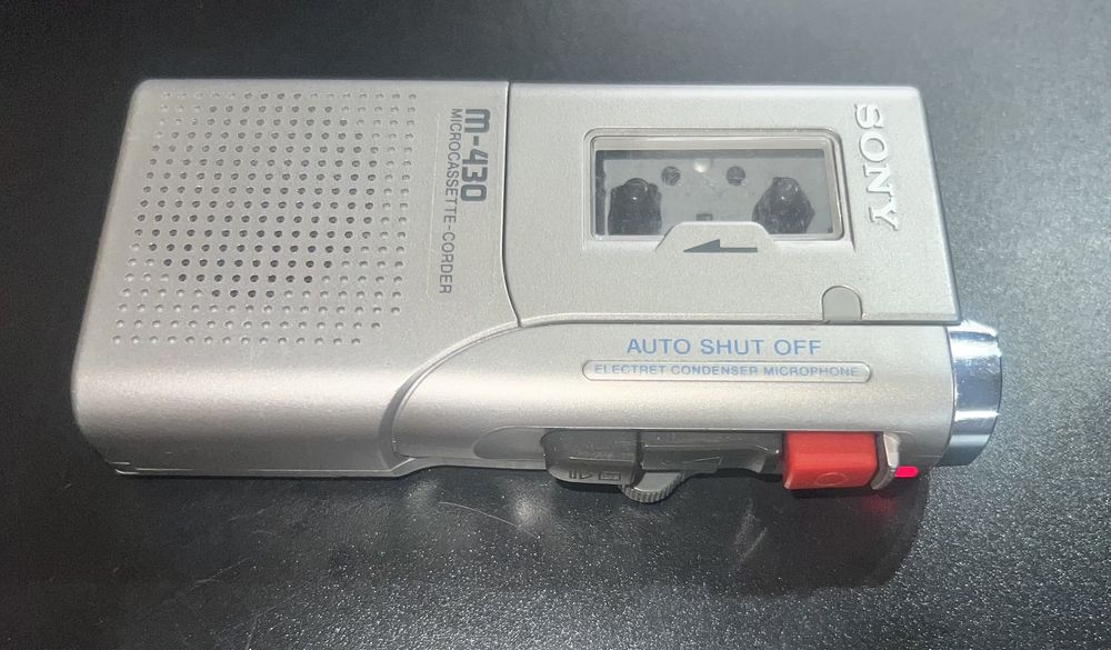 Reportofon Sony M-430 Microcassette