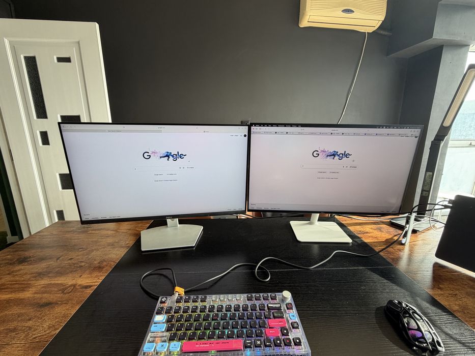 2 monitoare dell 27"