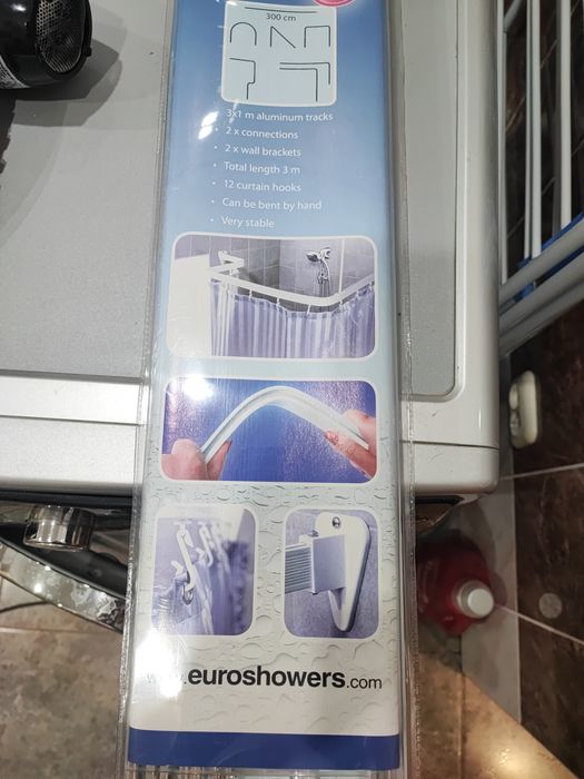 Карниз для ванной гибкий