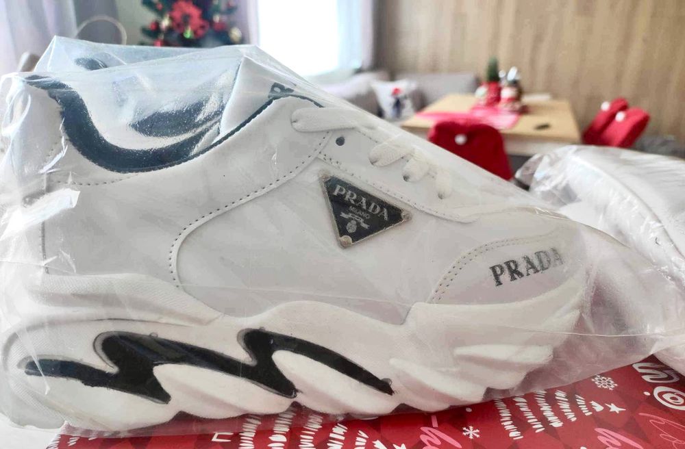 Комплект маратонки и чанта