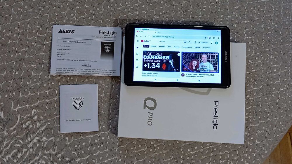 Продавам таблет Prestgio Q Pro
