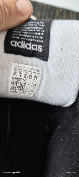 Adidas Pantofi de Skate Mid-Top Confortabili Midcity adolescenți Pantofi de Skate Negri IE4465 mărimea 39 1/3