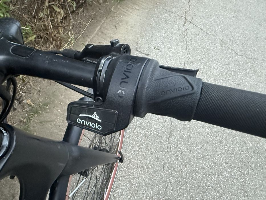 Bicicleta Vanhawks full carbon city bike schimbator in butuc