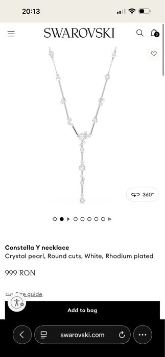 Colier swarovski