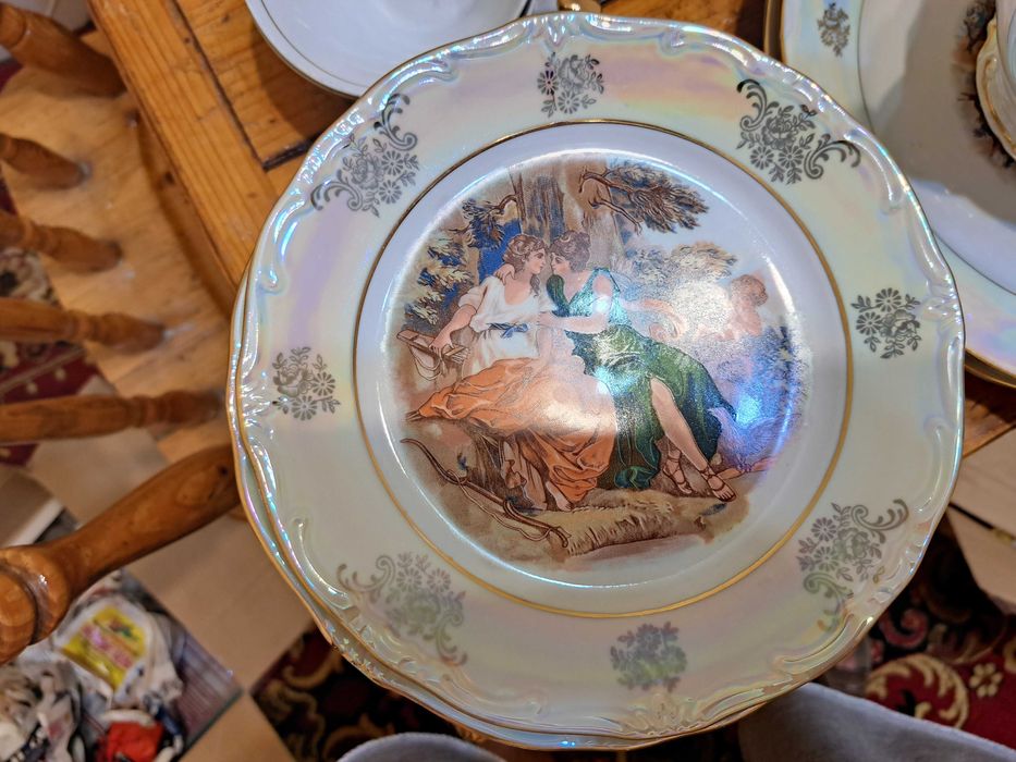 Сервиз "Madonna" 12 персон, перламутр, Германия, "Kahla", новое