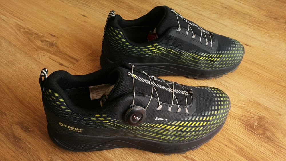 ICEBUG NEW RUN M BUGrip GTX BOA GORE-TEX Shoes EUR 43 / UK 9 маратонки за планинско бягане - 305