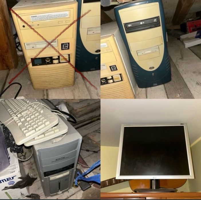 Desktop Setup Monitor Pc LG Asus si Tastatura