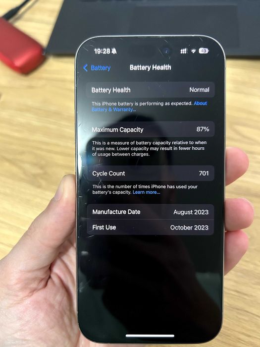iPhone 15 Pro 128GB Titanium