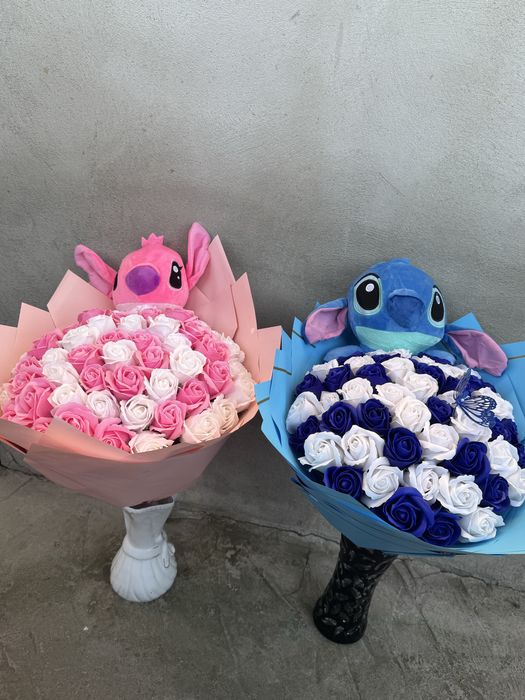 Buchet Stitch/Angela 51 trandafiri