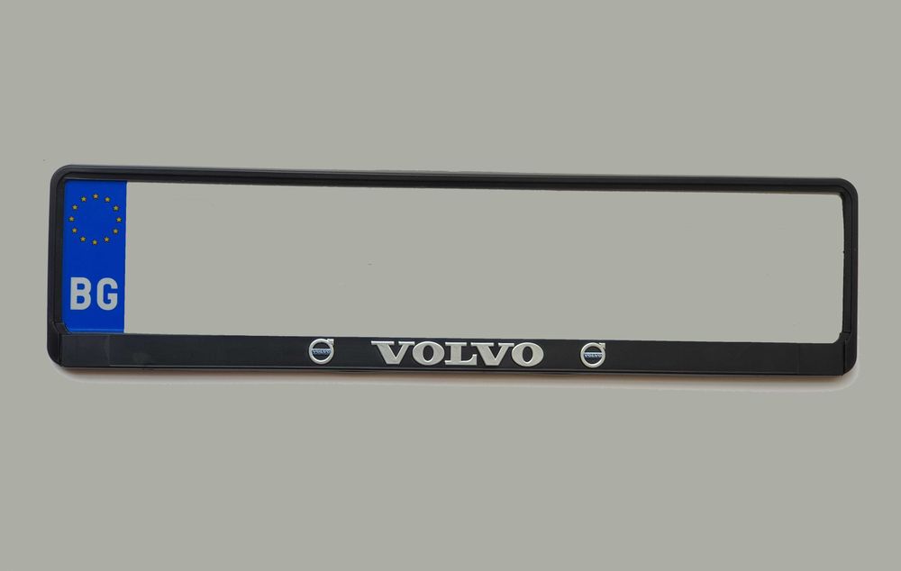 2 броя Рамки за регистрационен номер Volvo | Saab