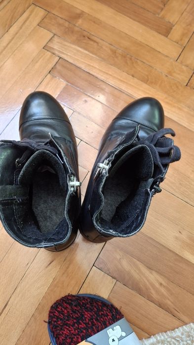 Botine dama din piele