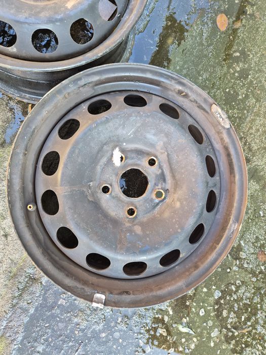 4бр стоманени джанти за фолксваген Ауди и сеат/ 6.5ж Х16/ ет 50/
