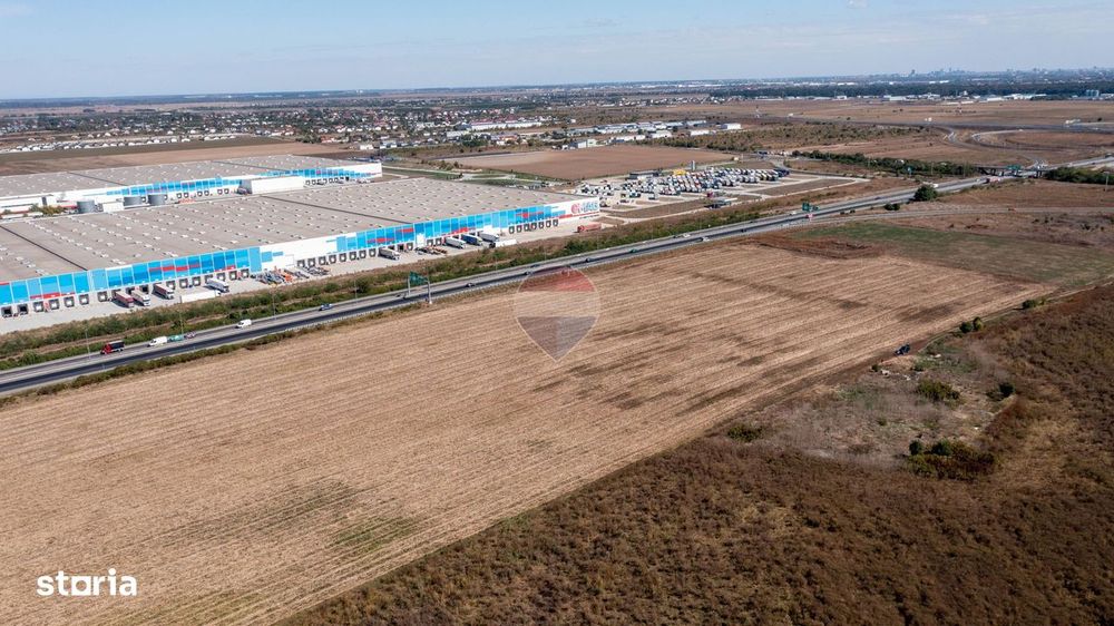 Teren intravilan 10.000 mp - Autostrada A1 km 19