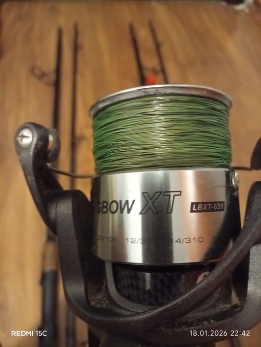 Set lanseta feeder FL strategist și mulineta okuma