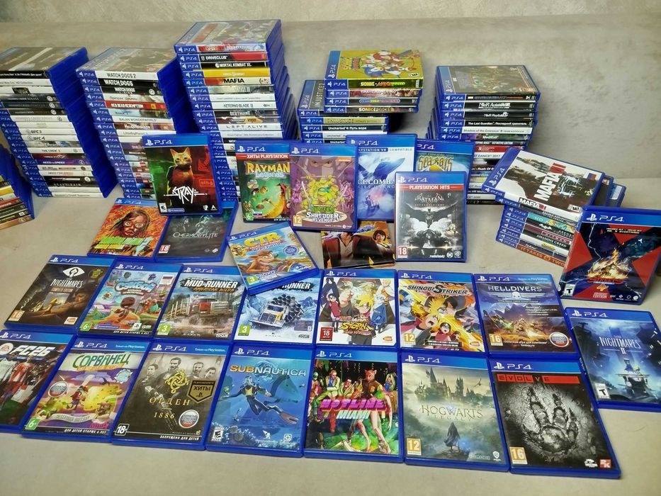 Диски на ps4 ps5 игры