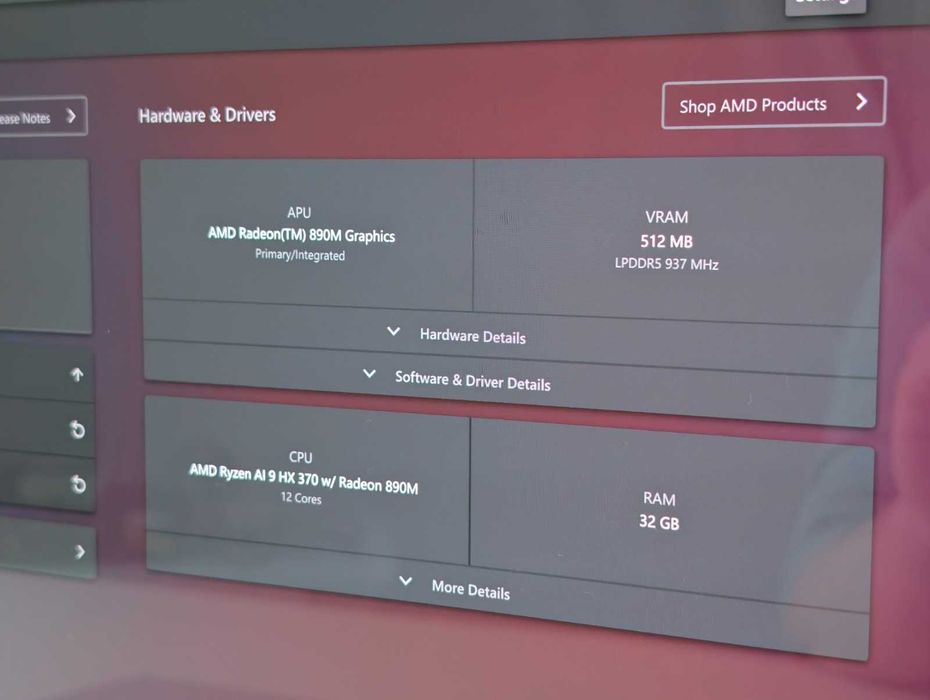 AMD Ryzen AI 9 HX 370/32GB RAM/1TB SSD NVMe/Ati Radeon 890m/ASUS Zenbook 16 S/16 OLED touch 2880x1800 2.8K 120Hz