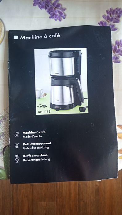 Кофеварка KH 1115 Материал корпуса  нержавеющая сталь