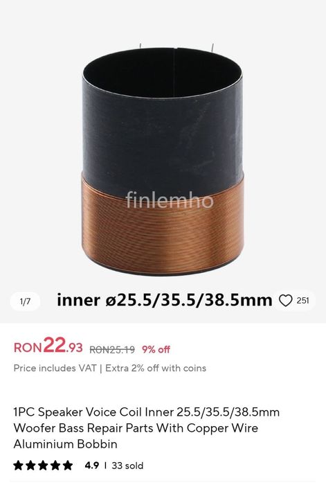Repar difuzoare, construiesc filtre de sunet pentru boxe.