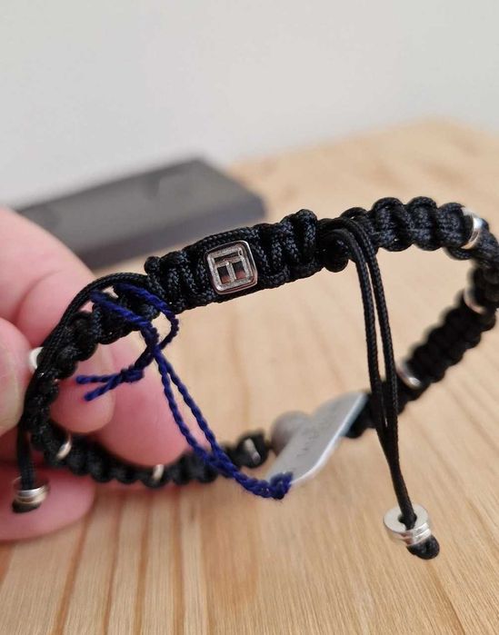 Bratara Luxury - Tateossian Macrame Meteorit - Argint 925