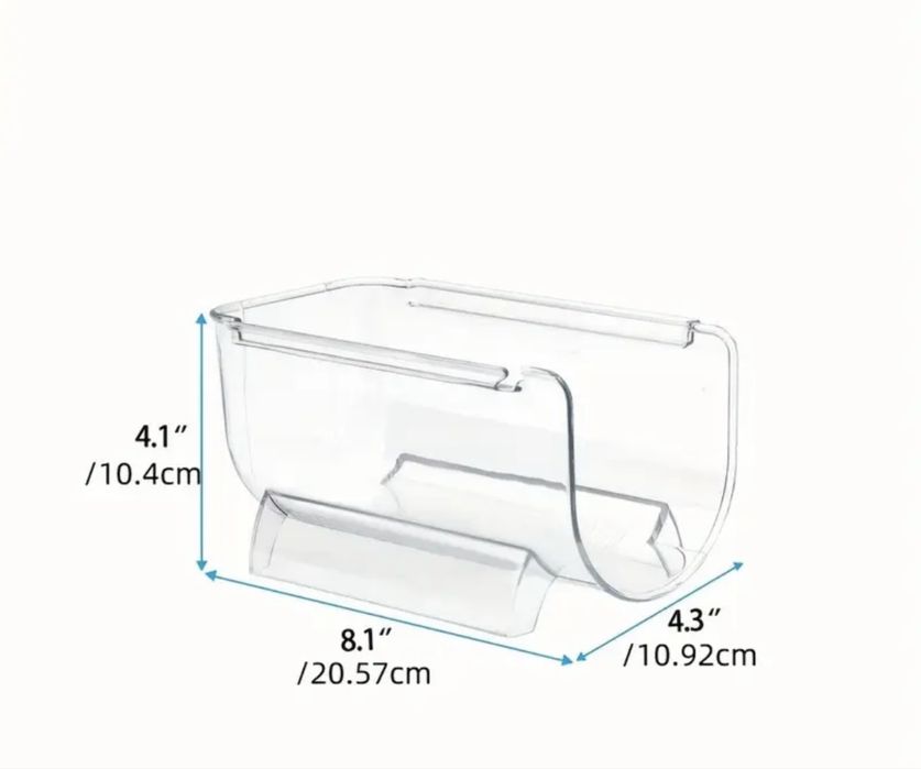 Нови 2 бр  поставки за бутилки органайзер за хладилник