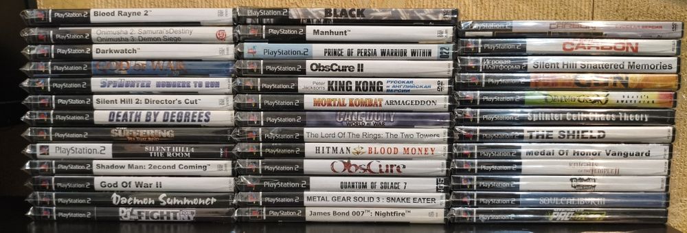 Игры на дисках для PS2