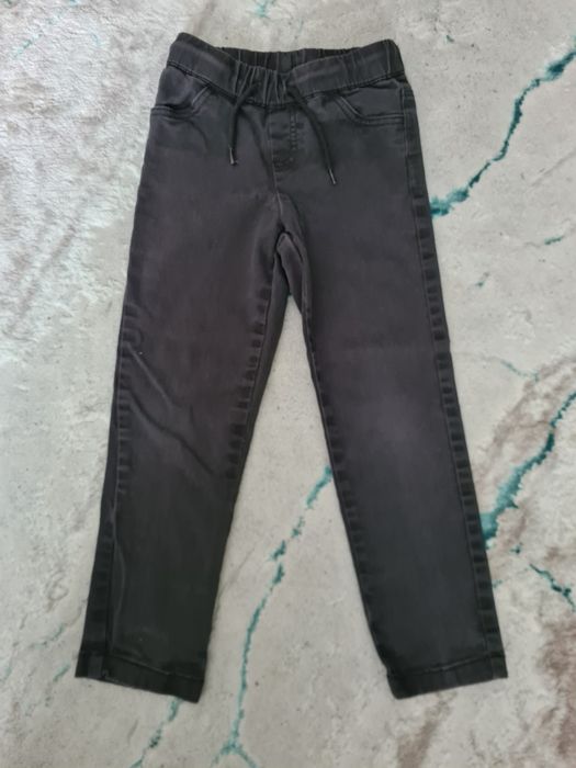 Lot 2 jeans bleumarin H&M/Waikiki, marimea 110