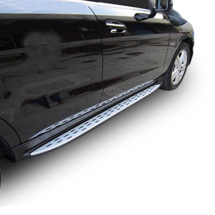 Странични степенки за Mercedes ML W166 (2011–2015) / GLE W166 (2015–2018) – Алуминиеви прагове