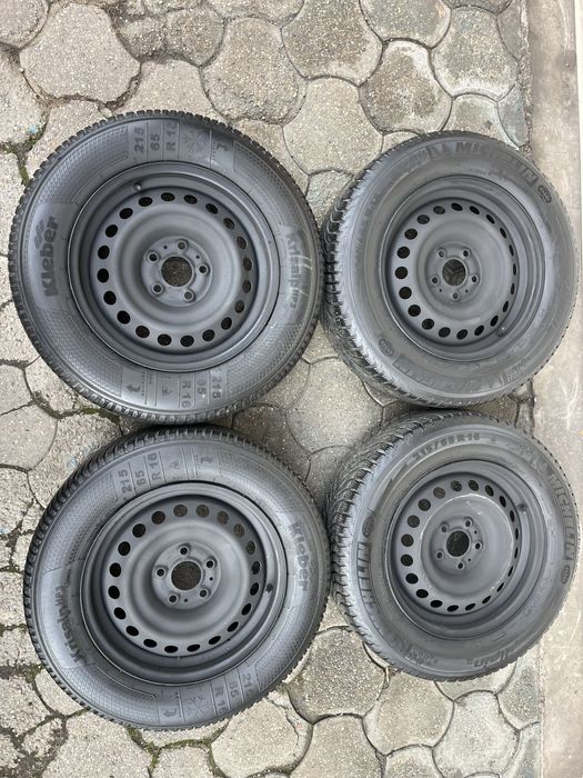 Jante 5x114.3mm anvelope iarna 215/65 R16, Dacia Duster Nissan Renault