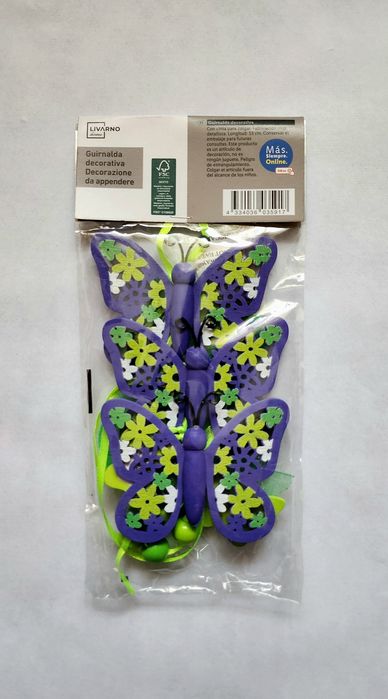 2 bucati de ghirlanda decorativa