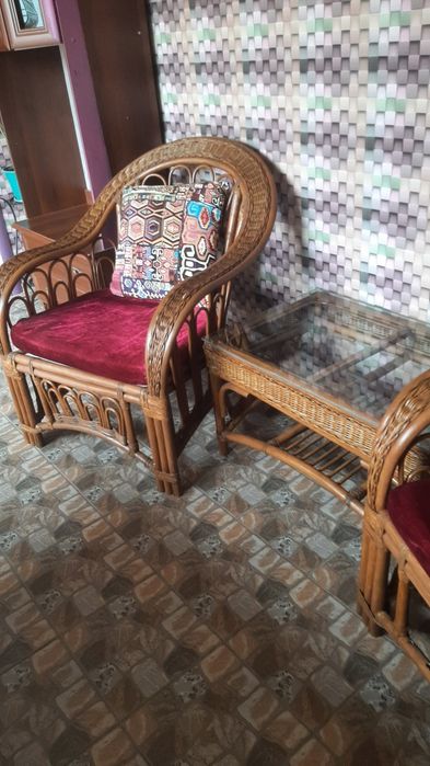 Мебель садовая ротанг