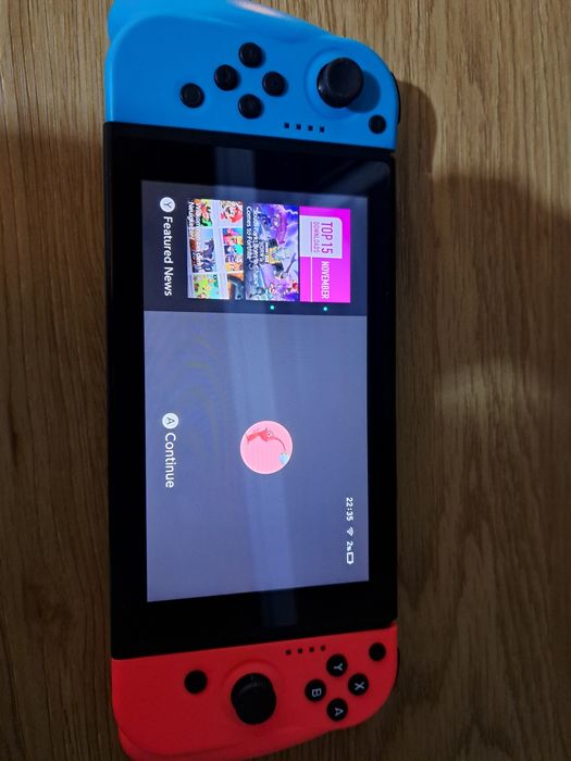 Nintendo Switch + зарядно