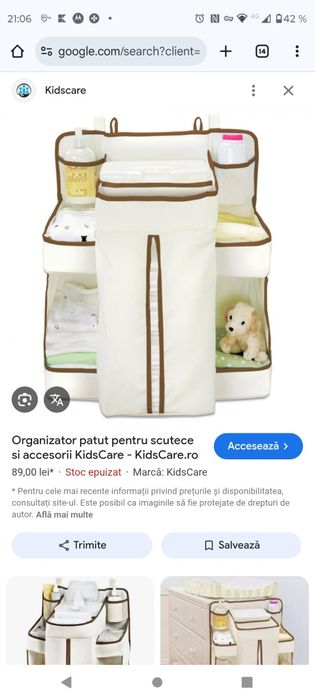 Organizator patut bebe