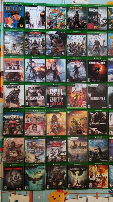 Xbox one и series x игры на дисках
