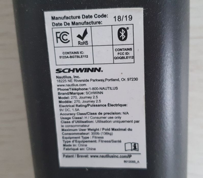 Bicicleta fitness Schwinn 270