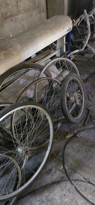 Jante roti bicicleta cu butuc gros cu viteze frana sau dinamo in butuc