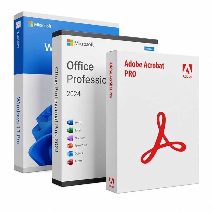 Microsoft Office 2024 Professional Plus /Adobe Acrobat Pro /Windows 11 Pro Licenta Permanenta Digitala Serial Key (Livrare instantanee!)